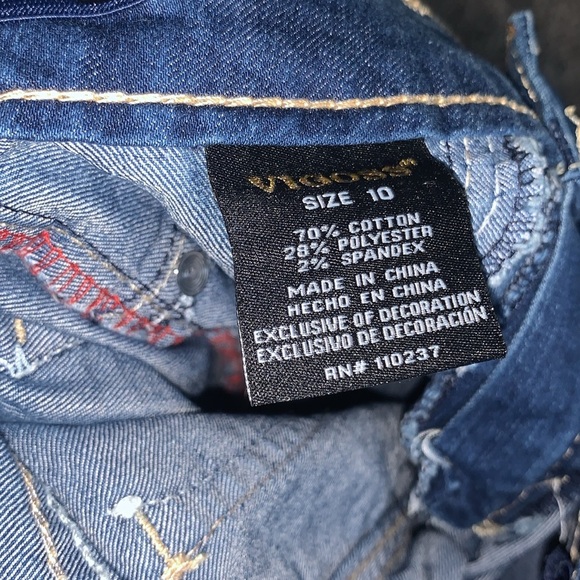 Girls Vigoss “the austin “ Red Embroidery size 10 - Picture 5 of 6